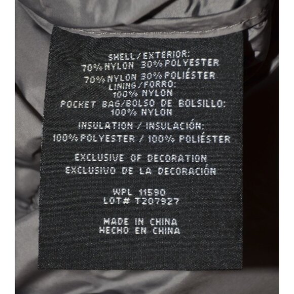 Heat Keep Ladies Gray Sleeveless Quilted Puffer Jacket Size XXL Pocket Insulated - Picture 10 of 11